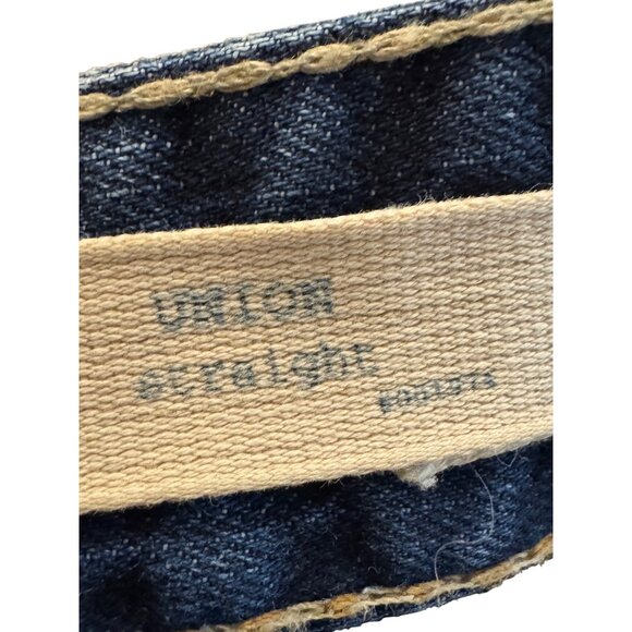 Big Star Union Straight Jeans Mens Size 29R Distressed Medium Wash Blue Denim - Picture 6 of 11